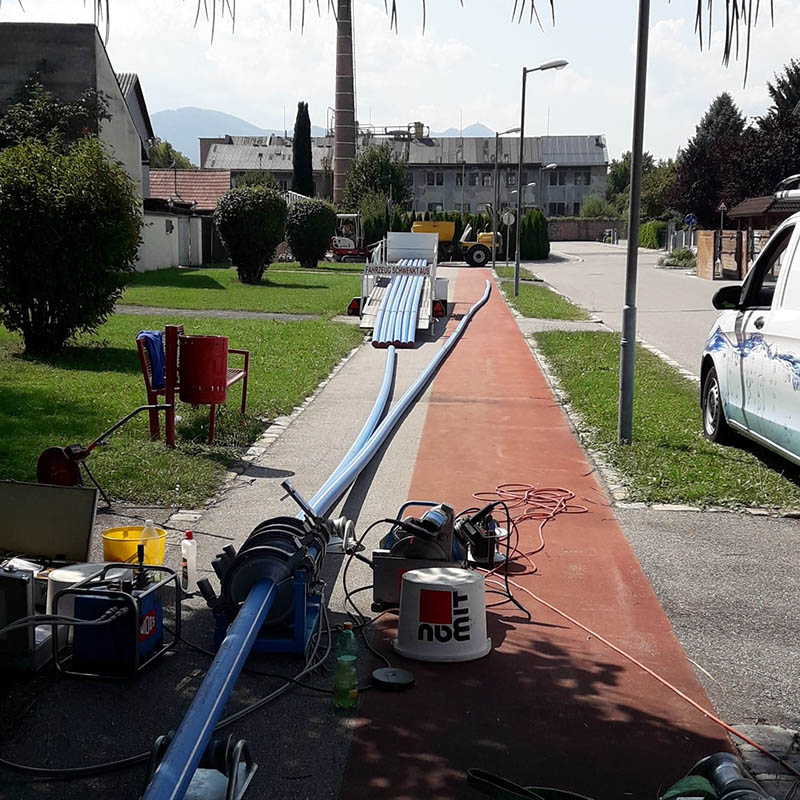 PE 100 RC Robust DA90 SDR11 (Schutzmantel)