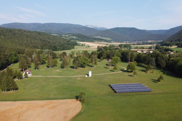 Brunnenfeld Drohne